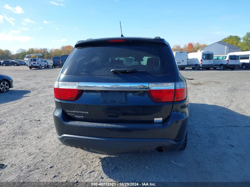 2013 Dodge Durango Sxt VIN: 1C4RDJAGXDC663626 Lot: 40732021