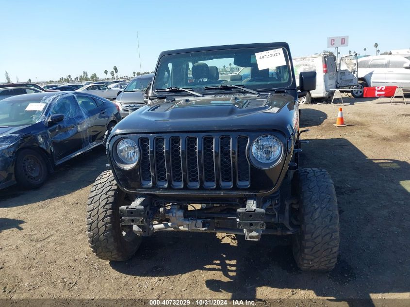 2021 Jeep Gladiator Rubicon 4X4 VIN: 1C6JJTBG0ML590080 Lot: 40732029