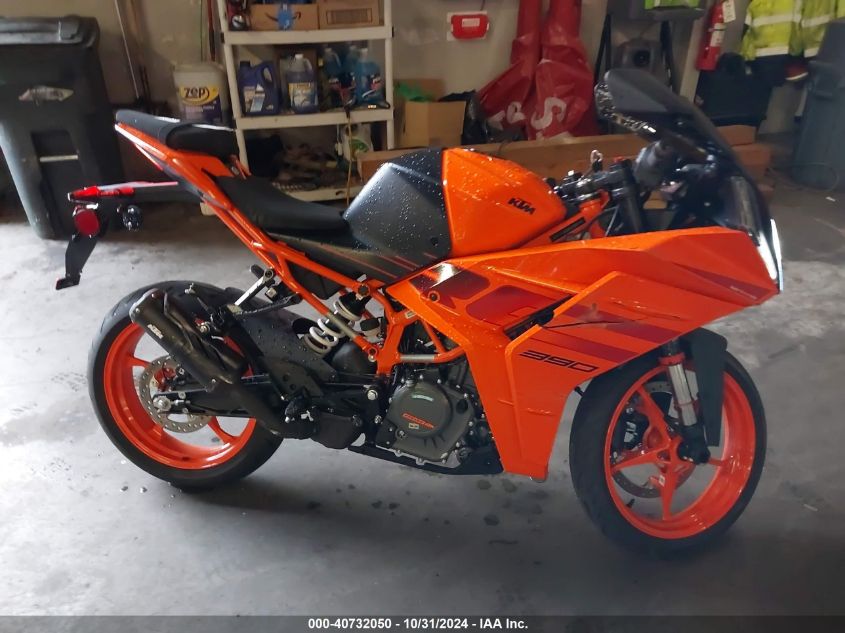 2024 Ktm 390 Rc VIN: MD2JYJ40XRN209527 Lot: 40732050