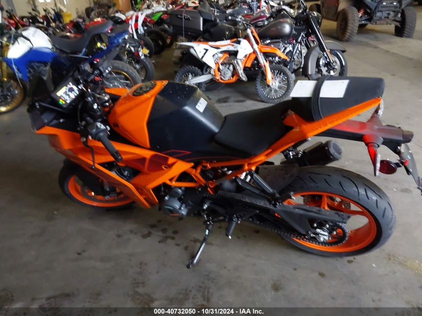 2024 Ktm 390 Rc VIN: MD2JYJ40XRN209527 Lot: 40732050