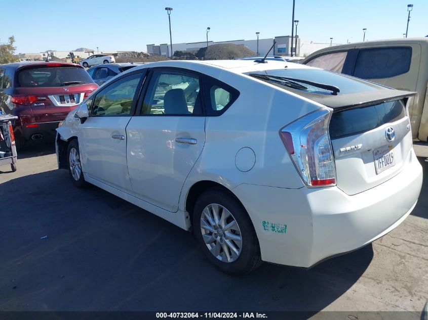 2014 Toyota Prius Plug-In VIN: JTDKN3DP0E3058652 Lot: 40732064