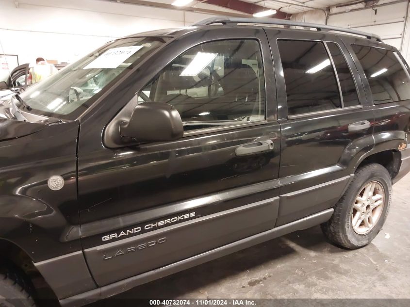 2004 Jeep Grand Cherokee Laredo VIN: 1J4GW48S44C353642 Lot: 40732074