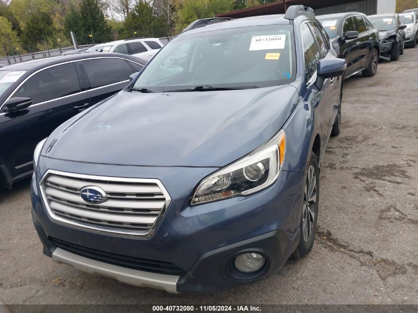 2016 Subaru Outback 2.5I Limited VIN: 4S4BSBNCXG3318035 Lot: 40732080