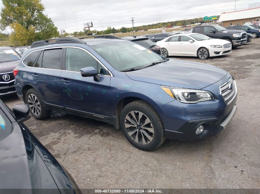 2016 Subaru Outback 2.5I Limited VIN: 4S4BSBNCXG3318035 Lot: 40732080