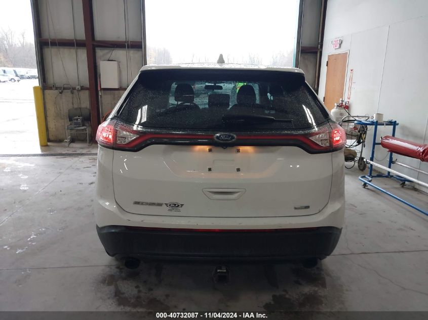 2016 Ford Edge Se VIN: 2FMPK4G95GBC58104 Lot: 40732087