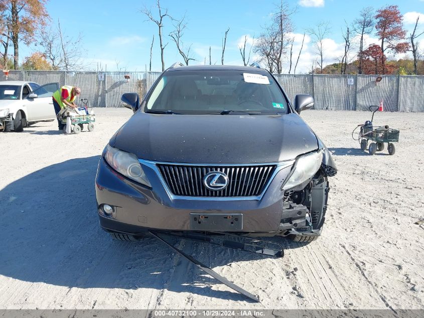 2010 Lexus Rx 350 VIN: 2T2BK1BAXAC017759 Lot: 40732100