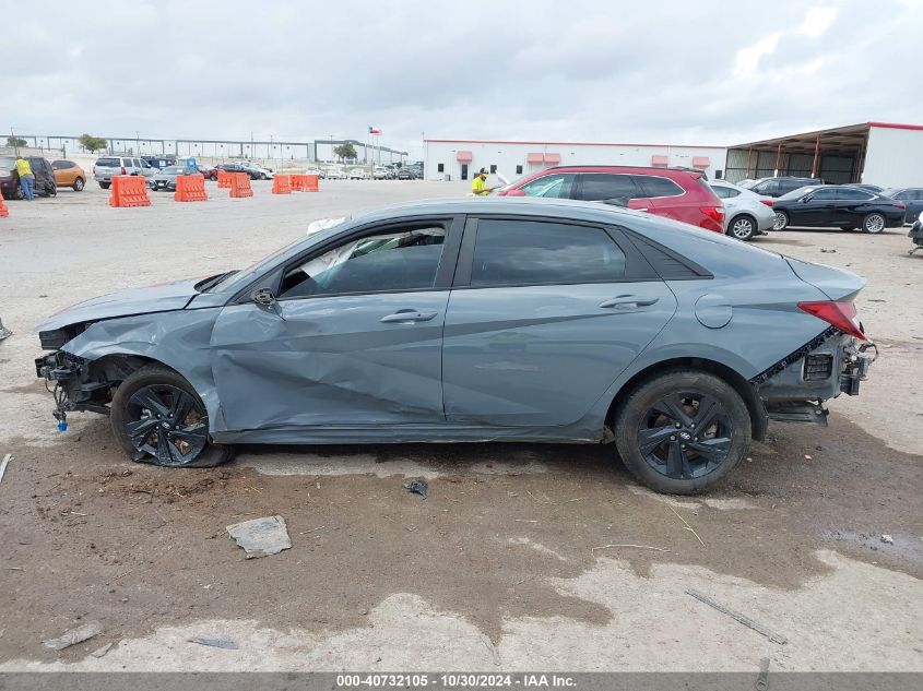 2022 Hyundai Elantra Sel VIN: KMHLM4AGXNU339803 Lot: 40732105