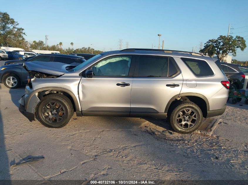 2023 Honda Pilot Awd Trailsport VIN: 5FNYG1H6XPB013413 Lot: 40732106