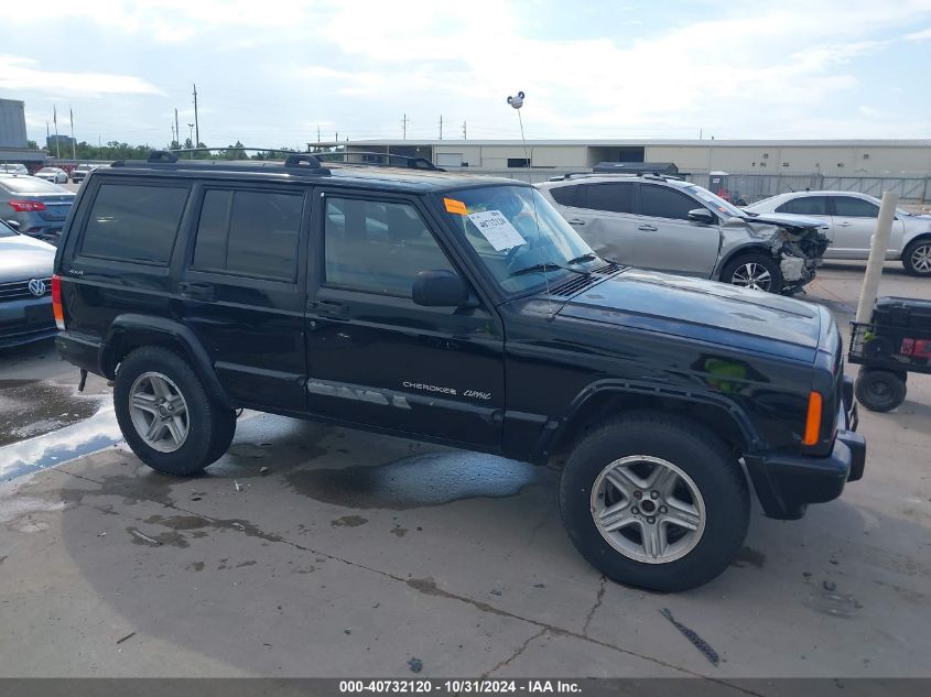 2000 Jeep Cherokee Classic VIN: 1J4FF58S7YL198558 Lot: 40732120