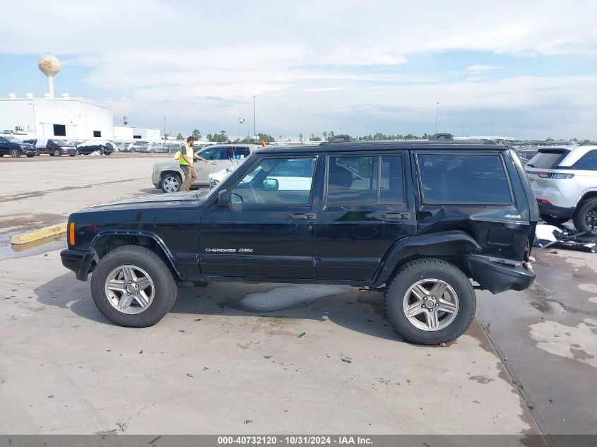 2000 Jeep Cherokee Classic VIN: 1J4FF58S7YL198558 Lot: 40732120