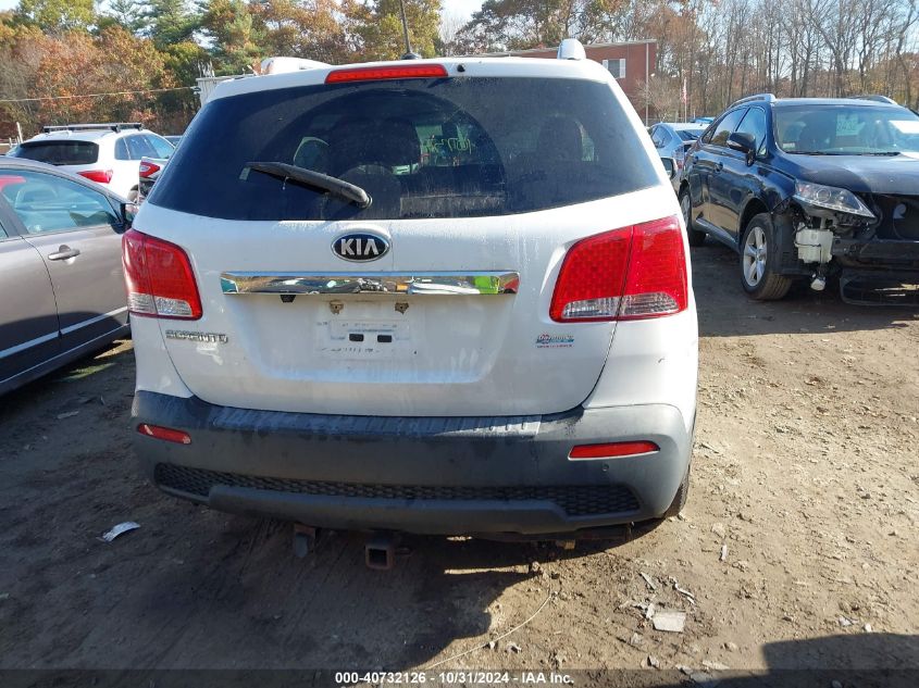 2013 Kia Sorento Lx V6 VIN: 5XYKTDA22DG353704 Lot: 40732126