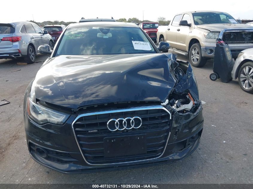 2013 Audi A6 3.0T Premium VIN: WAUJGAFC2DN051108 Lot: 40732131