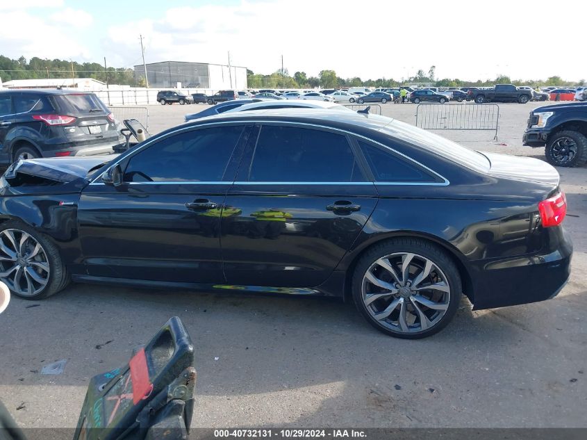 2013 Audi A6 3.0T Premium VIN: WAUJGAFC2DN051108 Lot: 40732131