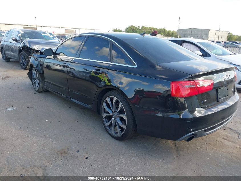 VIN WAUJGAFC2DN051108 2013 Audi A6, 3.0T Premium no.3