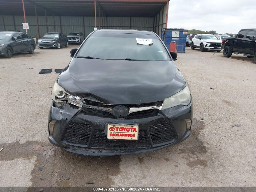 2015 Toyota Camry Se VIN: 4T1BF1FKXFU026415 Lot: 40732136