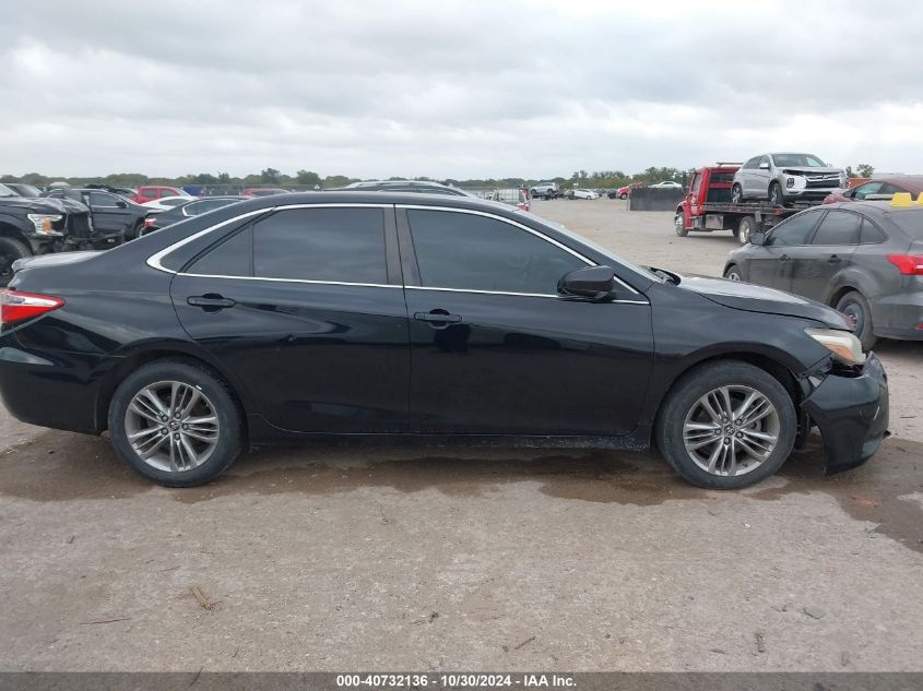 2015 Toyota Camry Se VIN: 4T1BF1FKXFU026415 Lot: 40732136