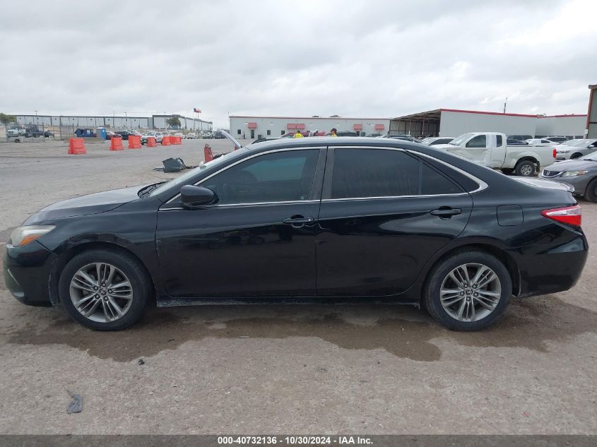 2015 Toyota Camry Se VIN: 4T1BF1FKXFU026415 Lot: 40732136