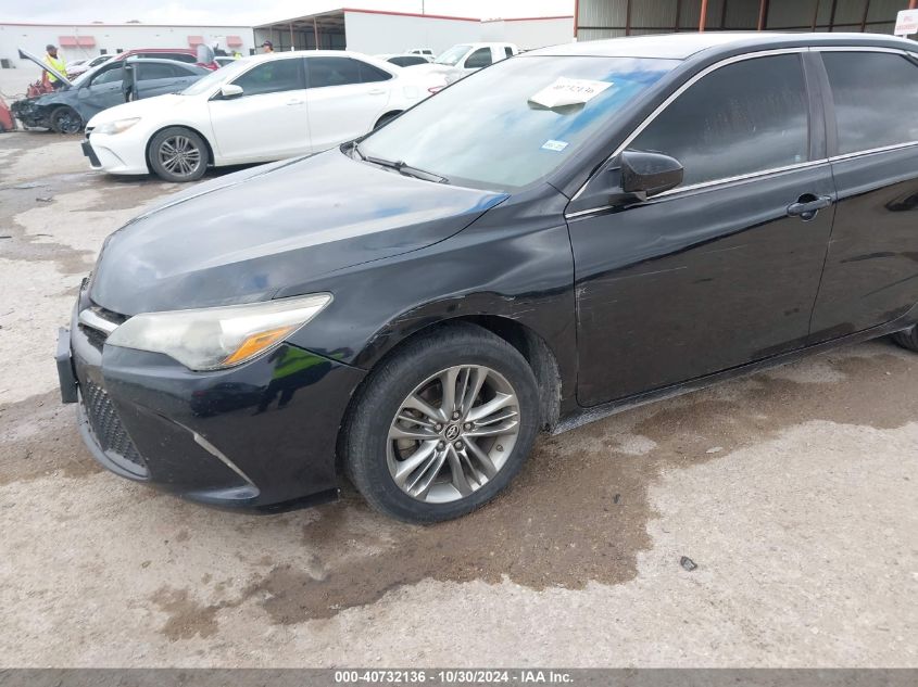 2015 Toyota Camry Se VIN: 4T1BF1FKXFU026415 Lot: 40732136