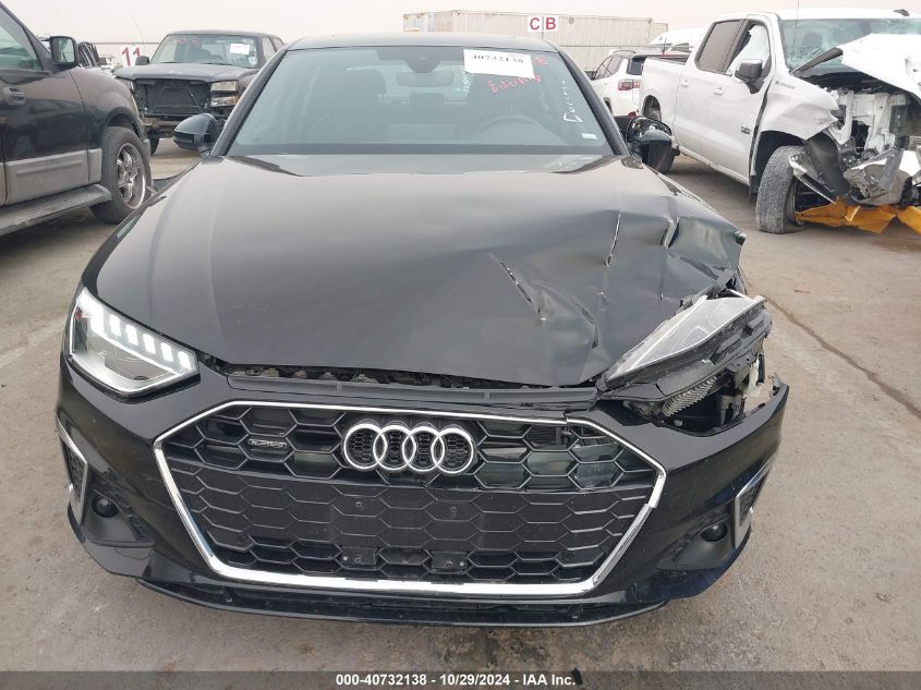 2024 Audi A4 Premium Plus 45 Tfsi S Line Quattro S Tronic VIN: WAUEAAF48RN002739 Lot: 40732138