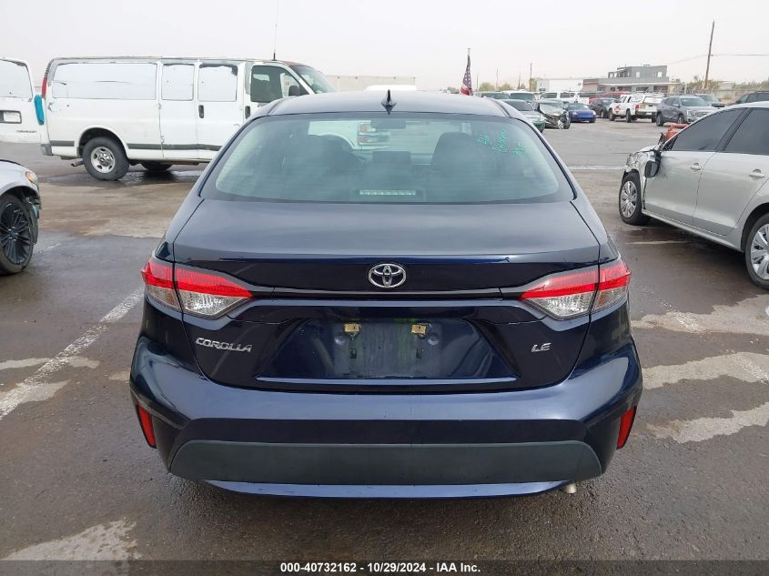 2022 Toyota Corolla Le VIN: 5YFEPMAE0NP367514 Lot: 40732162