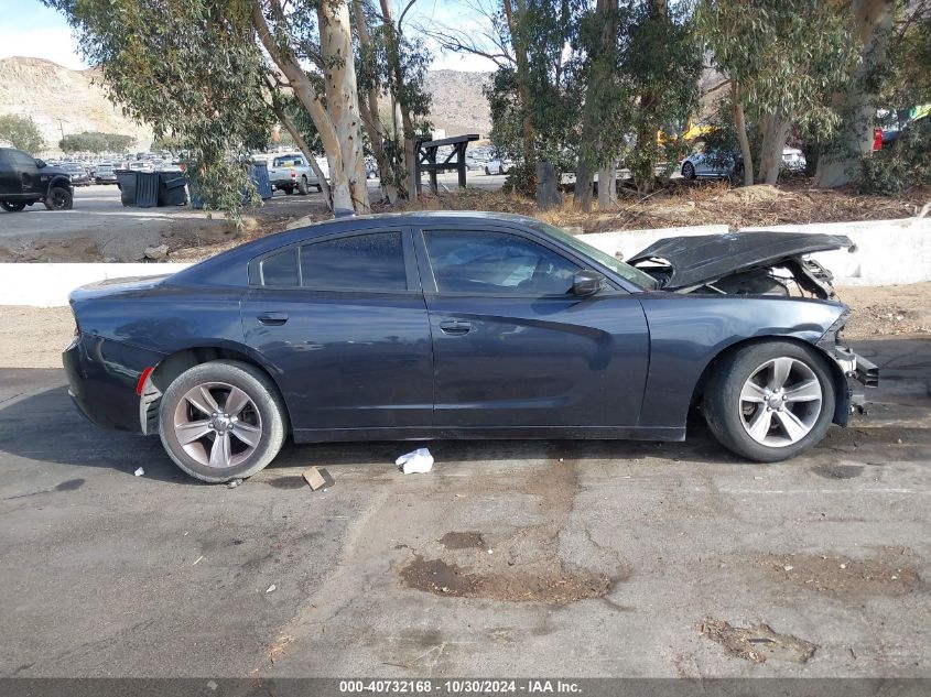 2016 Dodge Charger Sxt VIN: 2C3CDXHG0GH323812 Lot: 40732168