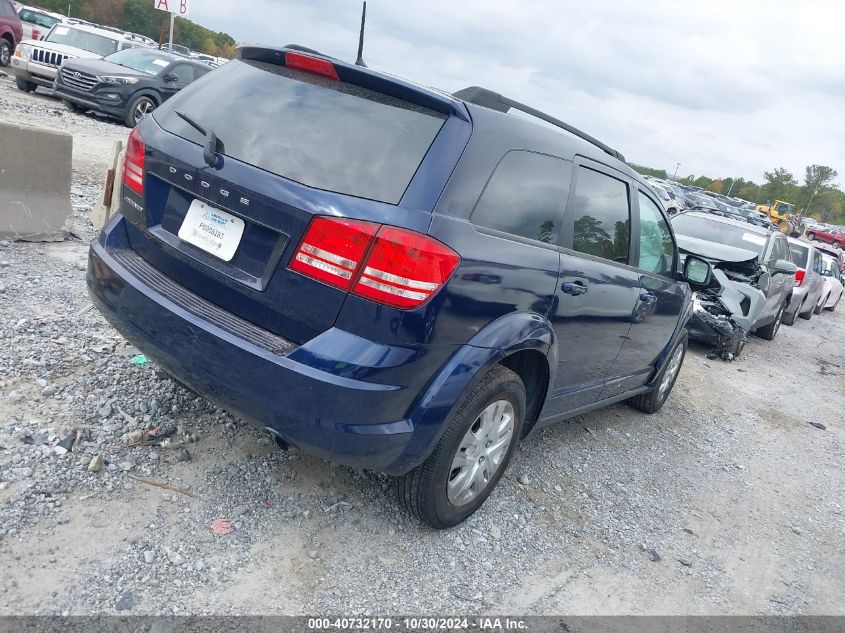 VIN 3C4PDCAB5LT254413 2020 Dodge Journey, Se Value no.4