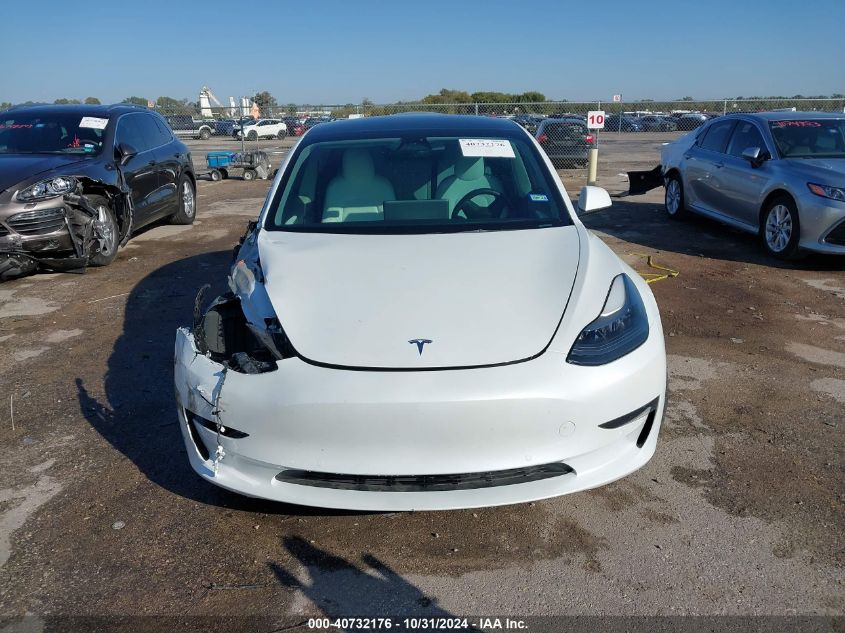 2022 Tesla Model 3 Long Range Dual Motor All-Wheel Drive VIN: 5YJ3E1EB0NF269039 Lot: 40732176