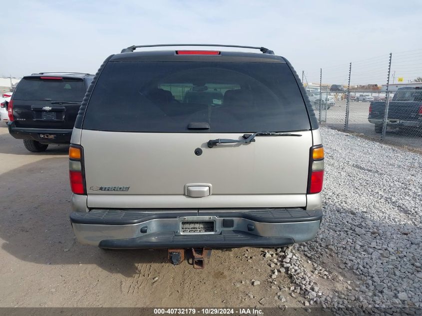 2006 Chevrolet Tahoe Lt VIN: 1GNEK13Z26R159940 Lot: 40732179