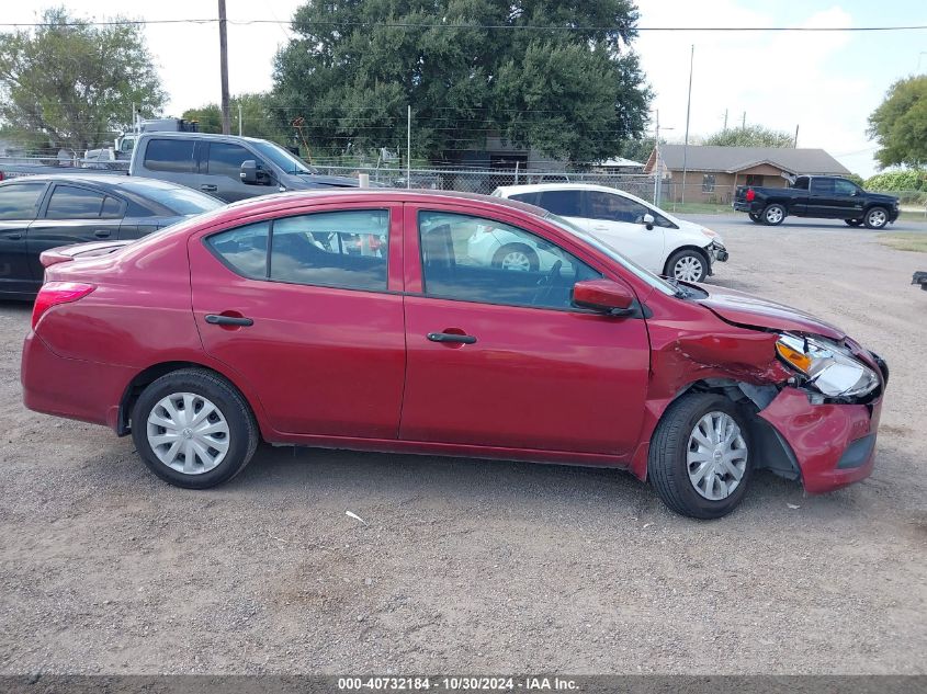 2019 Nissan Versa 1.6 S+ VIN: 3N1CN7AP2KL820477 Lot: 40732184