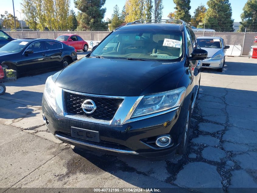 2014 Nissan Pathfinder Platinum VIN: 5N1AR2MN7EC623452 Lot: 40732195