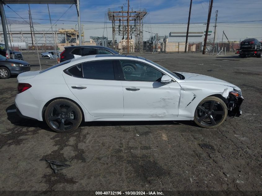 VIN KMTG44LA1KU034086 2019 Genesis G70, 2.0T Advanced no.13