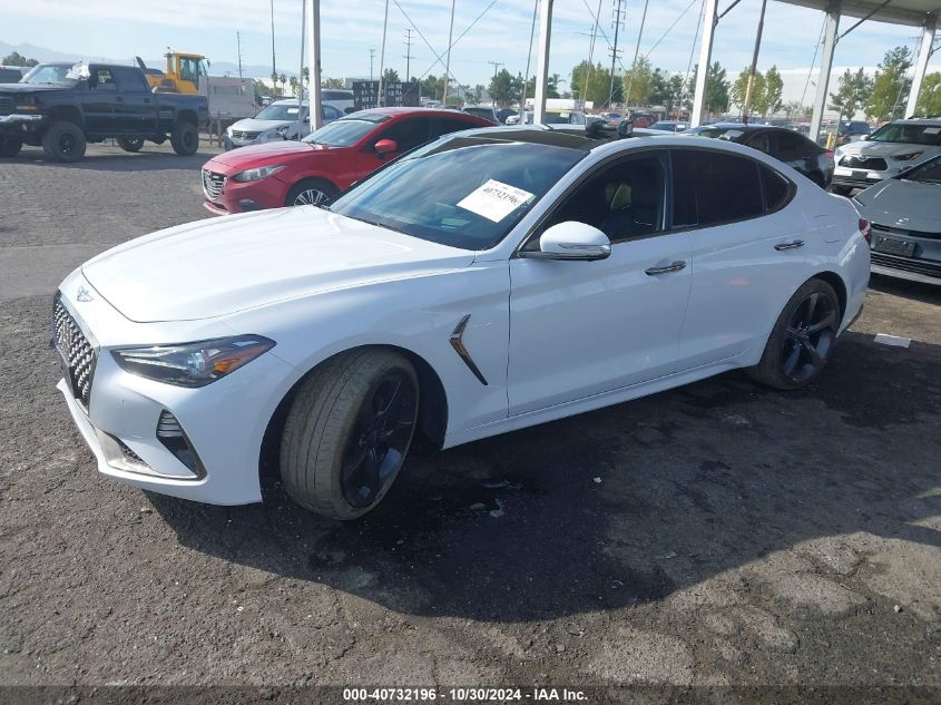 VIN KMTG44LA1KU034086 2019 Genesis G70, 2.0T Advanced no.2