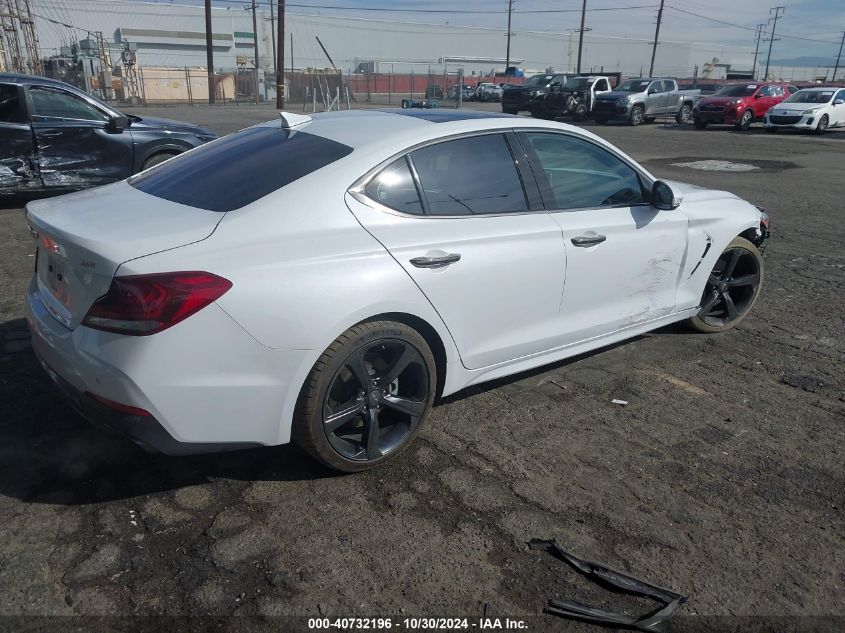 VIN KMTG44LA1KU034086 2019 Genesis G70, 2.0T Advanced no.4