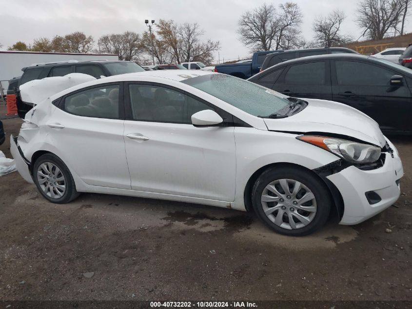 2012 Hyundai Elantra Gls VIN: 5NPDH4AEXCH066896 Lot: 40732202