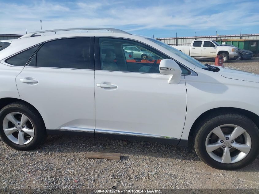 2010 Lexus Rx 350 VIN: 2T2BK1BA4AC035481 Lot: 40732216