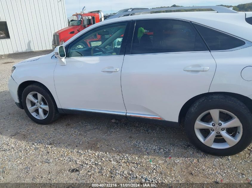 2010 Lexus Rx 350 VIN: 2T2BK1BA4AC035481 Lot: 40732216