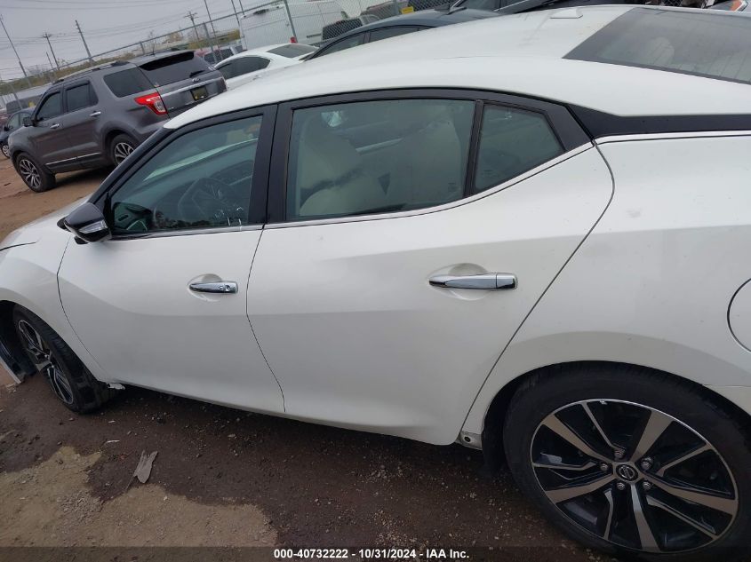 2022 Nissan Maxima Sv Xtronic Cvt VIN: 1N4AA6CV1NC507836 Lot: 40732222