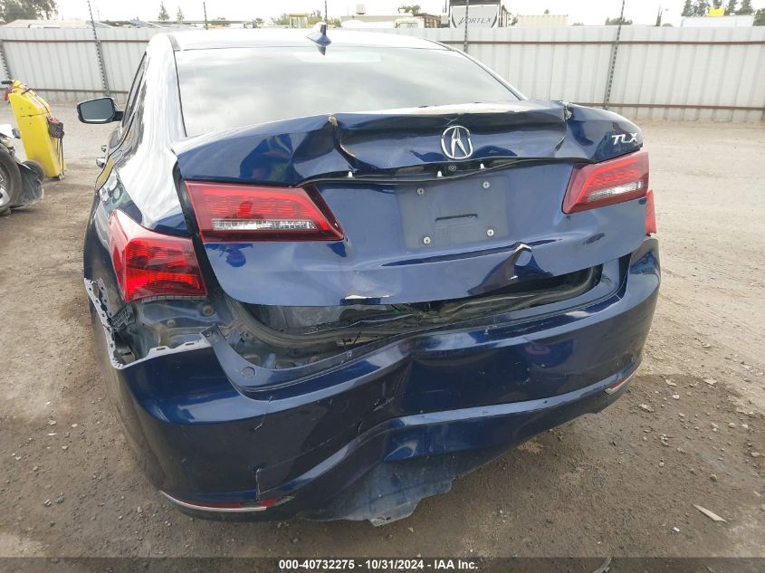 2017 Acura Tlx VIN: 19UUB1F34HA004336 Lot: 40732275