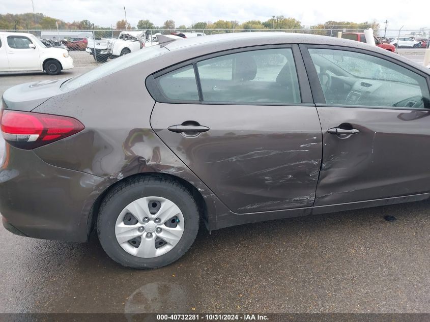 2017 Kia Forte Lx VIN: 3KPFK4A72HE106024 Lot: 40732281