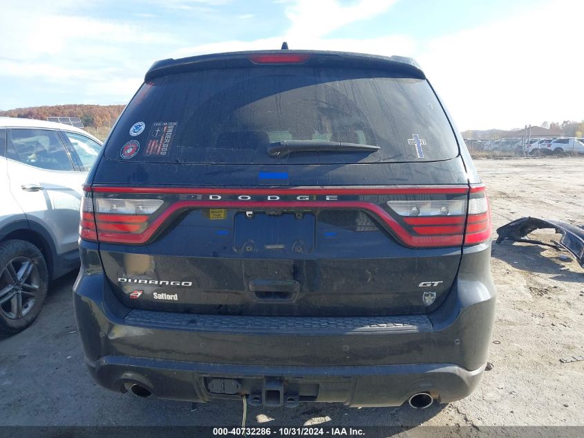 2018 Dodge Durango Gt Awd VIN: 1C4RDJDG0JC386265 Lot: 40732286