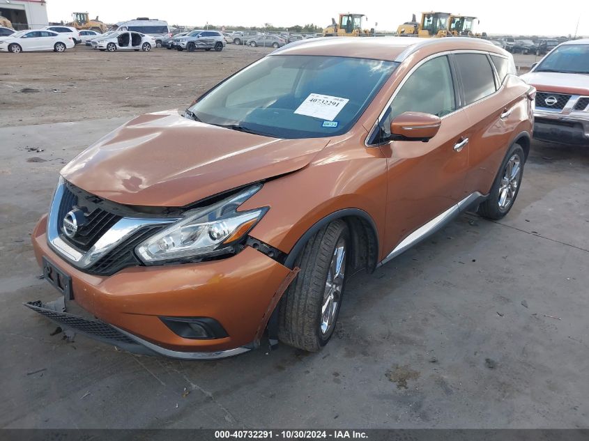 VIN 5N1AZ2MH6FN237833 2015 NISSAN MURANO no.2