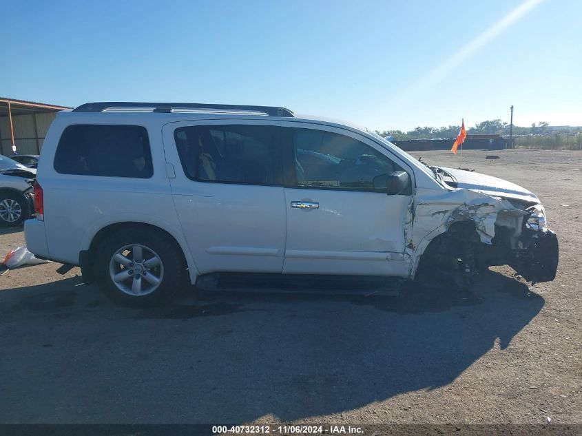 2015 Nissan Armada Sv VIN: 5N1BA0ND2FN610331 Lot: 40732312