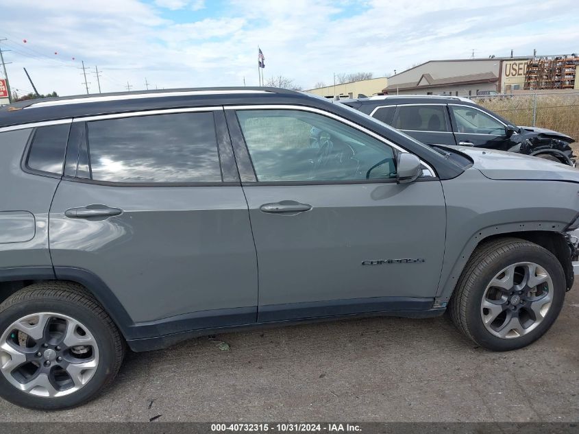 2020 Jeep Compass Limited 4X4 VIN: 3C4NJDCB9LT128042 Lot: 40732315