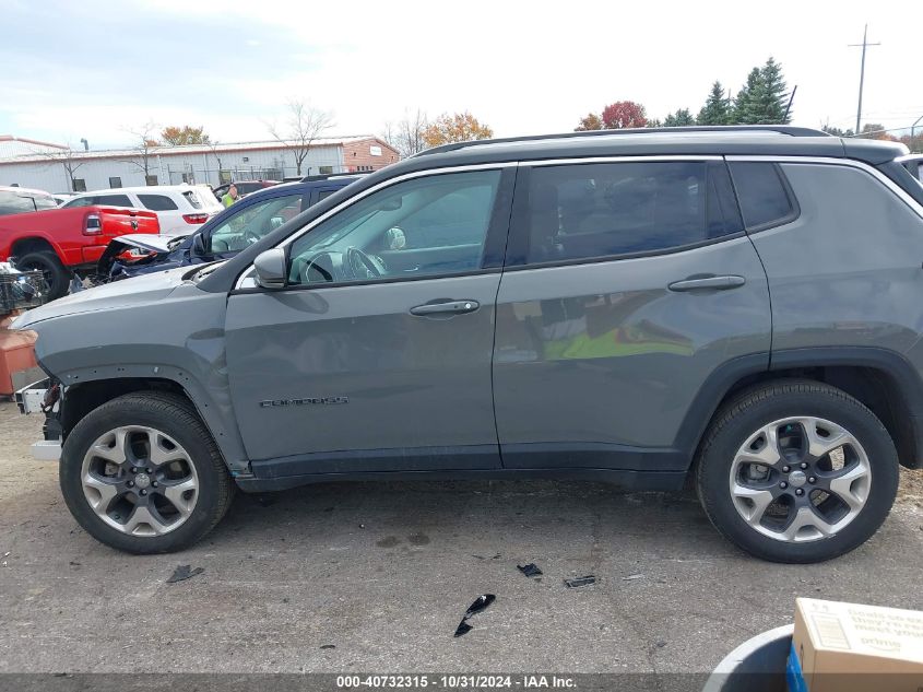 2020 Jeep Compass Limited 4X4 VIN: 3C4NJDCB9LT128042 Lot: 40732315