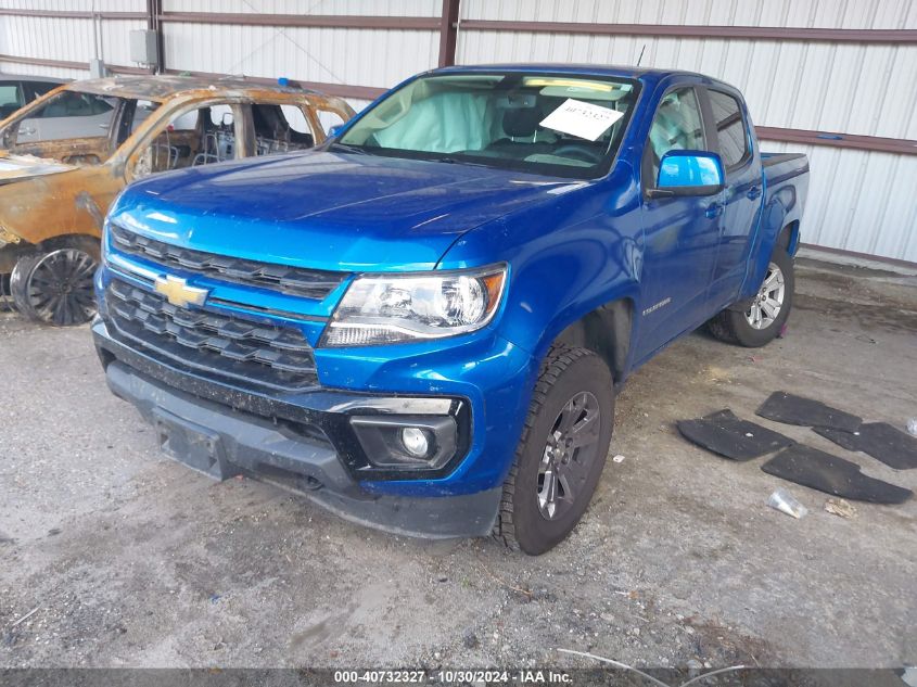 VIN 1GCGTCEN8N1286256 2022 CHEVROLET COLORADO no.2