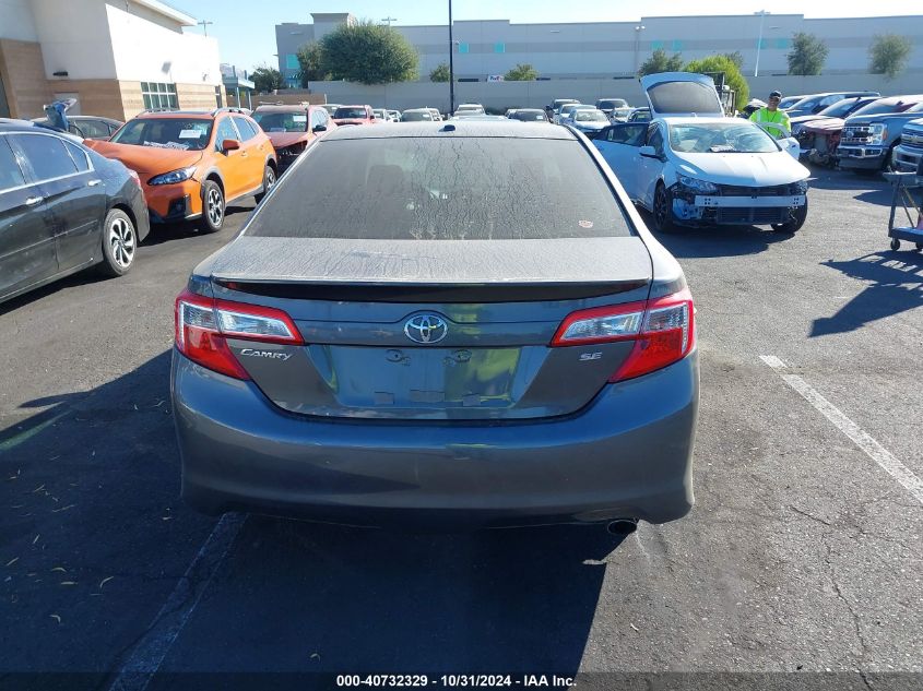 2013 Toyota Camry Se VIN: 4T1BF1FKXDU210394 Lot: 40732329