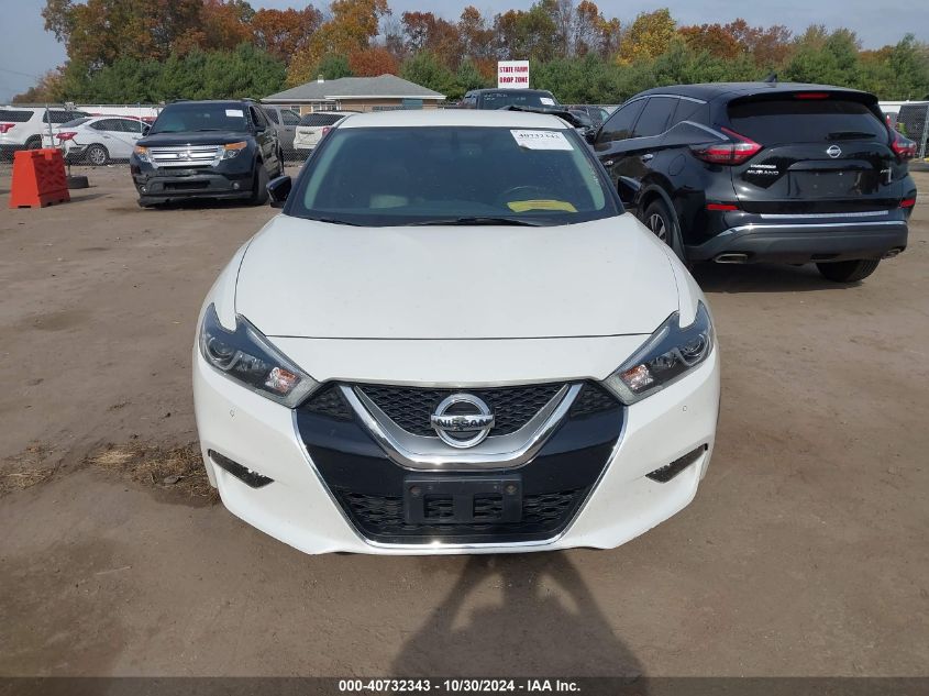 2017 Nissan Maxima 3.5 Sr VIN: 1N4AA6AP8HC368314 Lot: 40732343