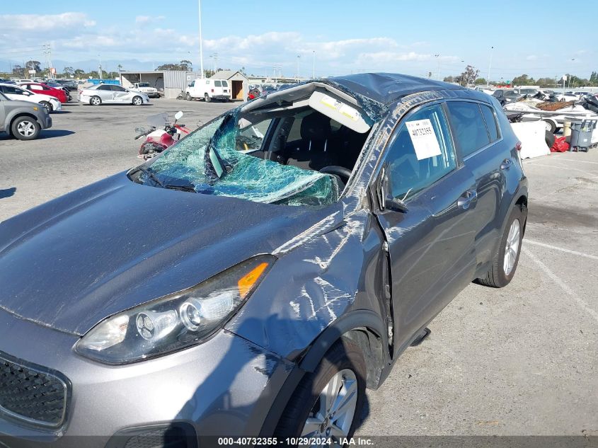 VIN KNDPM3AC3K7527084 2019 KIA SPORTAGE LX