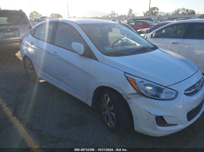 2017 Hyundai Accent Value Edition VIN: KMHCT4AE2HU347884 Lot: 40732390