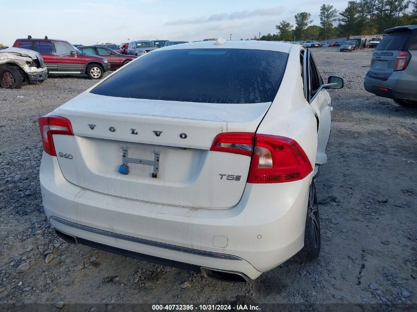 2018 Volvo S60 T5 Platinum VIN: LYV402HM9JB156045 Lot: 40732395